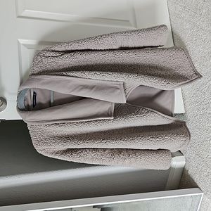 Abercrombie Sherpa Cardigan S Brown
